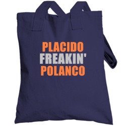 Placido Polanco Freakin Detroit Michigan Baseball Sports Totebag
