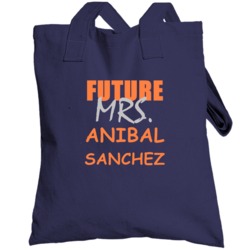 Anibal Sanchez Future Mrs Detroit Michigan Baseball Sports Totebag