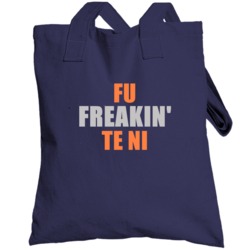 Fu Te Ni Freakin Detroit Michigan Baseball Sports Totebag