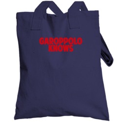 Jimmy Garoppolo Knows New England Football Player Sports Fan Totebag