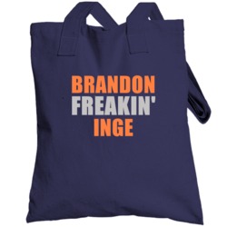 Brandon Inge Freakin Detroit Michigan Baseball Sports Totebag