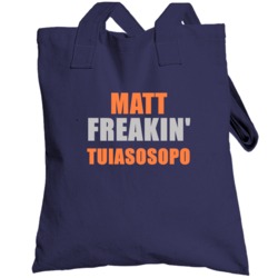 Matt Tuiasosopo Freakin Detroit Michigan Baseball Sports Totebag