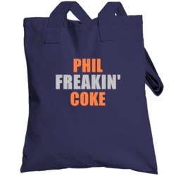 Phil Coke Freakin Detroit Michigan Baseball Sports Totebag