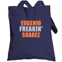 Eugenio Suarez Freakin Detroit Michigan Baseball Sports Totebag