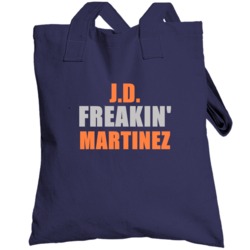 J D Martinez Freakin Detroit Michigan Baseball Sports Totebag