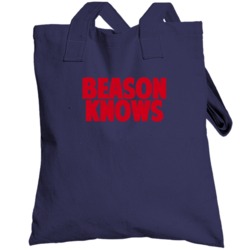 Jon Beason Knows New York Football Player Sports Fan Totebag