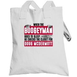 Doug Mcdermott Boogeyman Checks Closet For Chicago Basketball Totebag