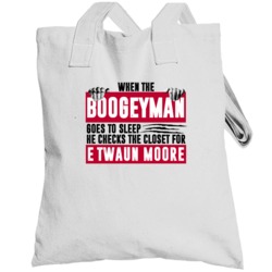 E'twaun Moore Boogeyman Checks Closet For Chicago Basketball Totebag