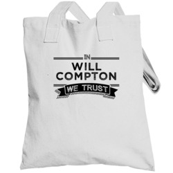 In Will Compton We Trust Washington Football Player Fan Totebag