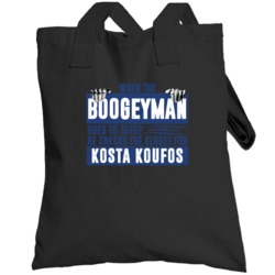 Kosta Koufos Boogeyman Checks Closet For Memphis Basketball Totebag