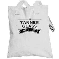 In Tanner Glass We Trust Florida Hockey Player Fan Totebag