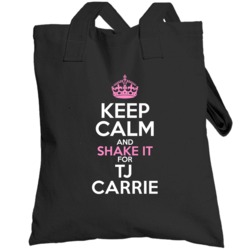 Keep Calm And Shake It For Tj Carrie Oakland Football Sports Fan Toteb