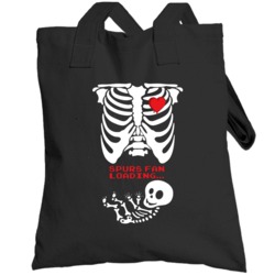 San Antonio Fan Loading Funny Cute Maternity Basketball Team Totebag