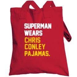 Superman Wears Chris Conley Pajamas Kansas City Football Player Toteba