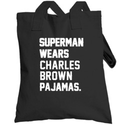 Superman Wears Charles Brown Pajamas New York Ny Football Player Toteb