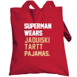 Superman Wears Jaquiski Tartt Pajamas San Francisco Football Player To