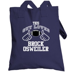 This Guy Loves Brock Osweiler Denver Football Fan Sports T Shirts Tote