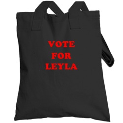 Vote For Leyla Tv Show Leyla Ile Mecnun Totebag