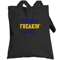Nikola Jokic Freakin Favorite Denver Basketball Player Fan Totebag