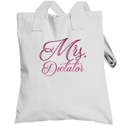 Mrs Dictator Favorite Video Game Cool Fan Totebag