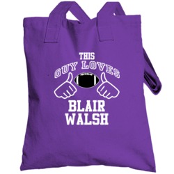 This Guy Loves Blair Walsh Minnesota Football Fan Sports T Shirts Tote