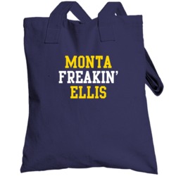 Monta Ellis Freakin Favorite Indiana Basketball Player Fan Totebag