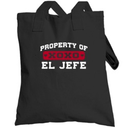 Property Of El Jefe Popular Video Game Character Totebag