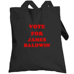 Vote For James Baldwin Tv Show Independent Lens Totebag