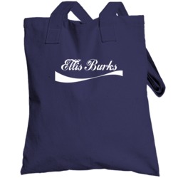 Ellis Burks Cleveland Baseball Player Cola Parody Cool Fan Totebag