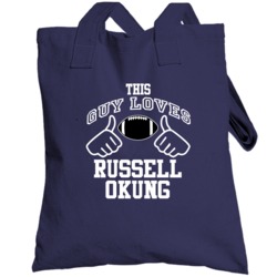 This Guy Loves Russell Okung Seattle Football Fan Sports T Shirts Tote