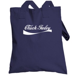 Chuck Finley Cleveland Baseball Player Cola Parody Cool Fan Totebag