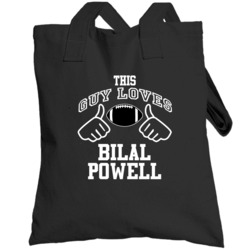 This Guy Loves Bilal Powell New York NY Football Fan Sports T Shirts T