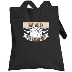 Ray Allen For President Milwaukee Basketball Player Funny Sports Fan T