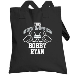 This Guy Loves Bobby Ryan Anaheim Hockey Fan Sports T Shirts Totebag