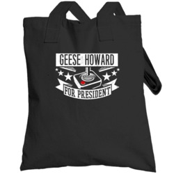 Geese Howard For President Video Game Character Funny Totebag