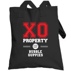 Property Of Bubble Guppies Popular Video Game Cool Totebag