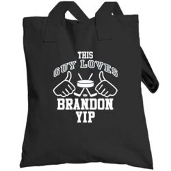 This Guy Loves Brandon Yip Colorado Hockey Fan Sports T Shirts Totebag