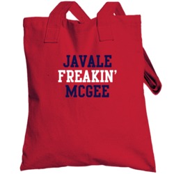 Javale Mcgee Freakin Favorite Washington Basketball Player Fan Totebag