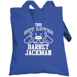 This Guy Loves Barret Jackman St Louis Hockey Fan Sports T Shirts Tote