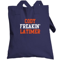 Cody Freakin' Latimer Denver Football Player Cool Fan Totebag