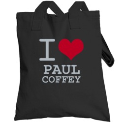 Paul Coffey I Love Heart Basketball Hockey Baseball Football Totebag