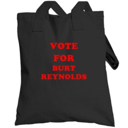 Vote For Burt Reynolds Tv Show The New Mike Hammer Totebag