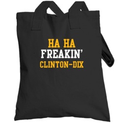 Ha Ha Freakin' Clinton-dix Green Bay Football Player Cool Fan Totebag