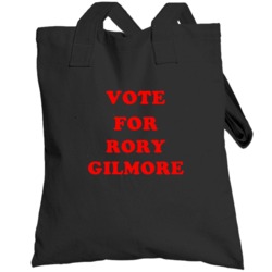 Vote For Rory Gilmore Tv Show Gilmore Girls Totebag