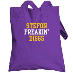 Stefon Freakin' Diggs Minnesota Football Player Cool Fan Totebag