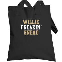 Willie Freakin' Snead New Orleans Football Player Cool Fan Totebag