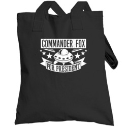 Commander Fox For President Star Wars Character Parody Totebag