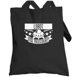Lobot For President Star Wars Character Parody Totebag