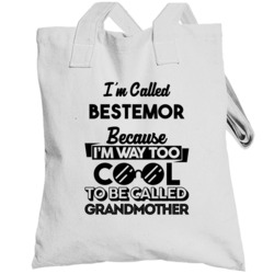 Called Bestemor Too Cool Grandma Grandmother Mother's Day Gift Totebag