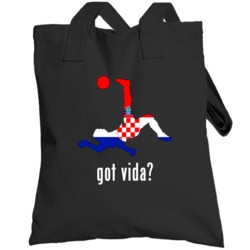 Domagoj Vida Croatia Df Kick Football Soccer World Cup Totebag